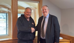 Bill Gurney passes the torch to Jeff Burditt