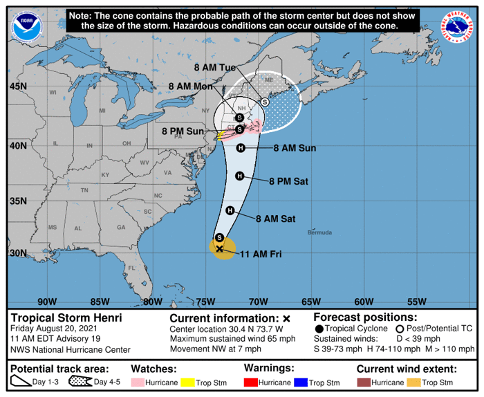 Tropical Storm Henri