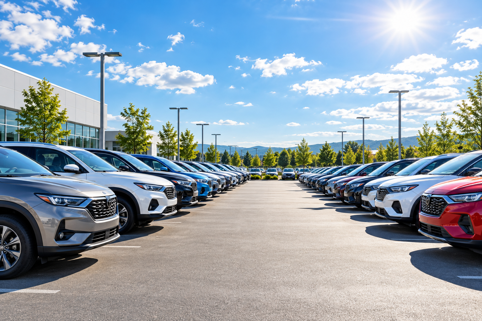 Sunny Car Lot