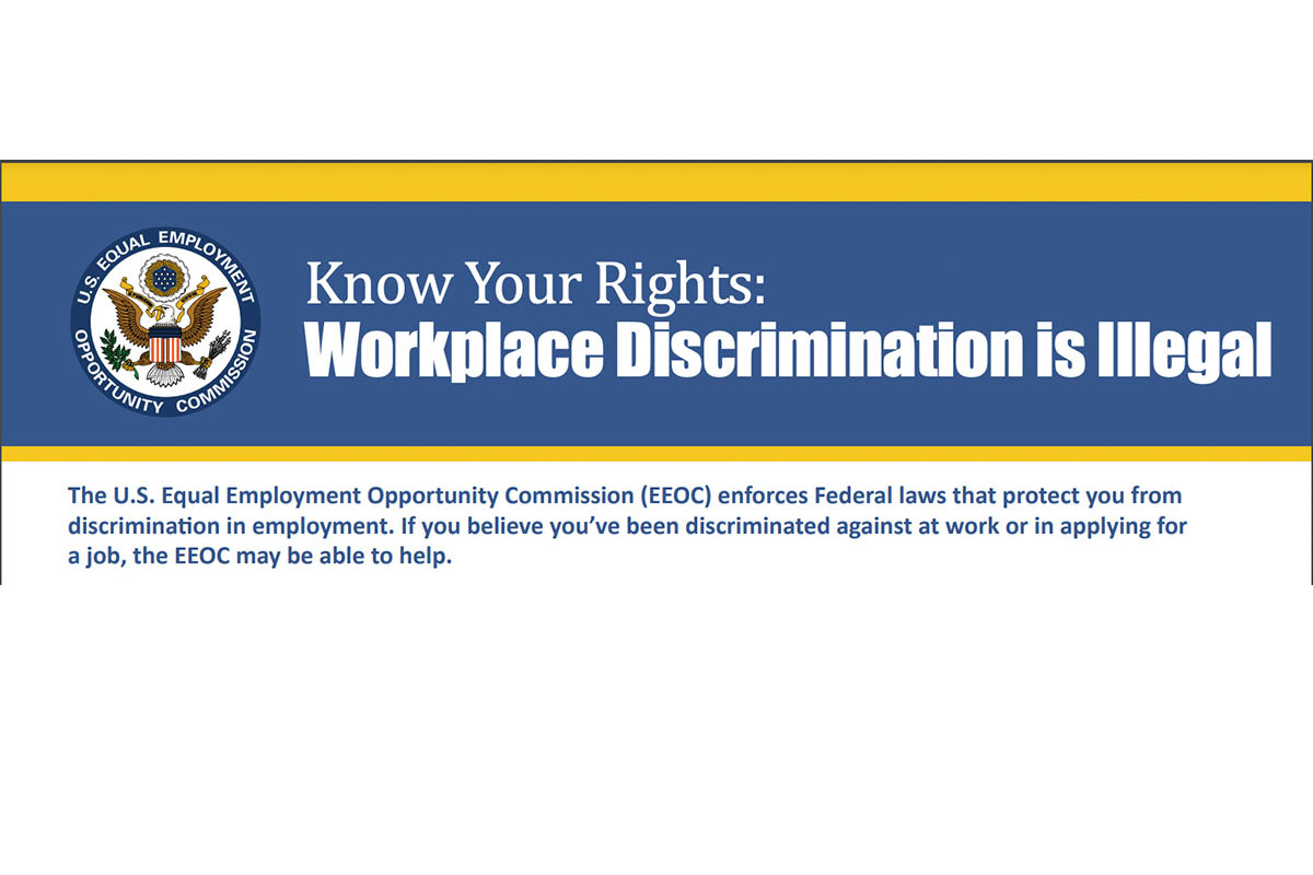 Reminder Employers of 15+ Must Post EEOC 'Know Your Rights' Poster