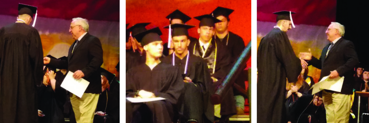 Justin Armstrong is awarded the NHADA Foundation Automotive Technology scholarship