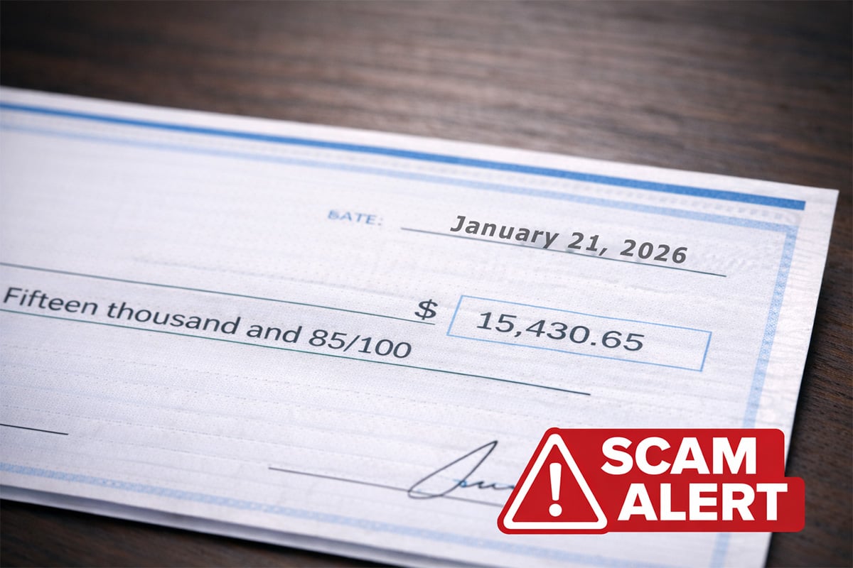 Scam Alert: Fraudulent Check Makes Appearance at Dealership